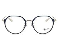 Ray-Ban Kids Ray-Ban RY1058F Asian Fit Asian Kids' Glasses, Blue, Size 49