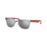 Ray-Ban Kids RJ9052SF Junior New Wayfarer 70636G Kids' Sunglasses Clear Size 48