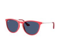 Ray - Ban RJ9060S JUNIOR ERIKA 718180 Kid Sunglasses Injected Red Blue Pantos Normal