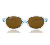 Ray - Ban RJ9187S 7081/3 Kid Sunglasses Nylon Blue Brown Round Normal