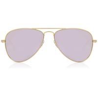 Ray-Ban Kids RJ9506S Junior Aviator 249/4V Kids' Sunglasses Gold Size 50