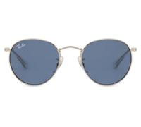 Ray-Ban Kids RJ9547S Junior Round Asian Fit 212/80 Kids' Sunglasses Silver Size 44
