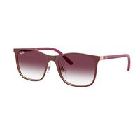 Ray - Ban Kid RJ9551S 296/8H Sunglasses Metal Red Violet Squared Normal Shaded