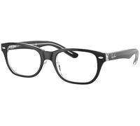 Ray-Ban Junior RB1555 3529 Top Black on Transparent