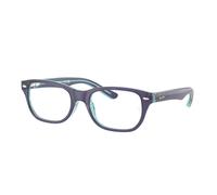 Ray-Ban Kids RY1555 Kids' Glasses, Blue, Size 46