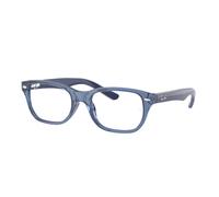 Ray-Ban Kids RY1555 Kids' Glasses, Blue, Size 48