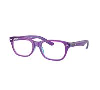 Ray-Ban Kids RY1555 Kids' Glasses, Blue, Size 48