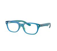 Ray-Ban Kids RY1555F Asian Fit Kids' Glasses, Blue, Size 48