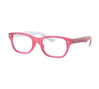 Ray-Ban Kids RY1555F Asian Fit Kids' Glasses, Pink, Size 48