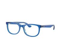 Ray-Ban Eyeglasses Children Rb1642 Optics Kids - Transparent Blue/grey Frame Clear Lenses Polarized 48-16