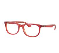 Ray-Ban Kids RY1642F Asian Fit Kids' Glasses, Red, Size 48