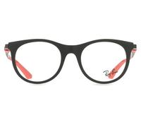 Ray-Ban Eyeglasses Children Rb9082v Optics Kids - Matte Black Frame Clear Lenses Polarized 45-17