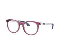 Ray-Ban Eyeglasses Children Rb9082v Optics Kids - Silver Frame Clear Lenses Polarized 45-17