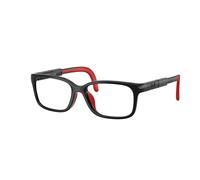 Ray - Ban RYA1980 7529 Kid Optical frames child Injected Black Transparent Pantos Normal