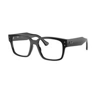 Ray - Ban Unisex RX7256 LAURENE 8260 Optical frames Acetate Black Transparent Squared Normal