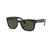 Ray-Ban Sunglasses Folding Wayfarer 4105 Matt Black Green 601S