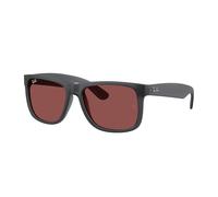 Ray - Ban Man Ray - Ban RB4165 JUSTIN 687375 Sunglasses Nylon Grey Violet Squared Normal