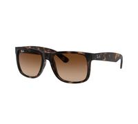 Ray - Ban Man Ray - Ban RB4165 JUSTIN 710/13 Sunglasses Injected Turtle Brown Squared Normal