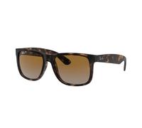 Ray-Ban Sunglasses Justin 4165 865/T5 Matt Havana Brown Gradient Polarized 55mm