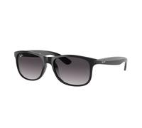 Ray - Ban Man Ray - Ban RB4202 ANDY 601/8G Sunglasses Injected Black Grey Squared Normal Shaded