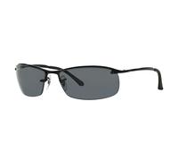 Ray - Ban Man RB3183 RB3183 002/81 Sunglasses Metal Black Grey Squared Polarized