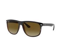 Ray-Ban Man Sunglass Boyfriend - Frame color: Black On Brown, Lens color: Brown Gradient