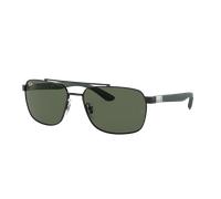 Ray-Ban Man Sunglass RB3701 - Frame color: Black, Lens color: Dark Green