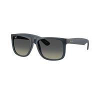Justin Classic Sunglasses in Polished Rubber Blue