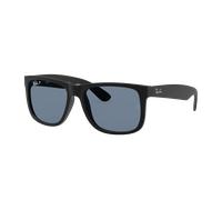Ray-Ban Man Sunglass RB4165F Justin Classic - Frame color: Rubber Black, Lens color: Blue Polarized