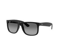 Ray-Ban Man Sunglass RB4165F Justin Classic - Frame color: Rubber Black, Lens color: Grey Polarized