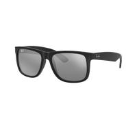 Ray-Ban Man Sunglass RB4165F Justin Color Mix - Frame color: Rubber Black, Lens color: Silver