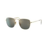 Ray-Ban Man Sunglass RB8157 Frank Titanium - Frame color: Gold, Lens color: Blue