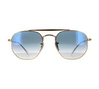 Ray-Ban Sunglasses Unisex Marshal - Arista Gold Frame Blue Lenses 54-21