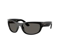 Ray - Ban Unisex RB2289 MEGA BALORAMA 6826J5 Sunglasses Acetate Black Grey Pillow Normal