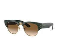 Ray-Ban MEGA CLUBMASTER RB 0316S Dark Green/Brown Shaded 53/21/145 unisex Sunglasses