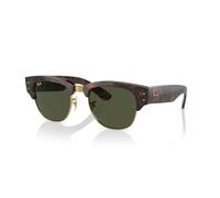 Ray-Ban Sunglasses RB0316-S MEGA CLUBMASTER 990/31 Mock Tortoise on Arista 53 mm