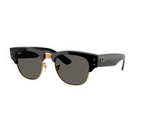 Ray - Ban Unisex RB0316S MEGA CLUBMASTER 6826J5 Sunglasses Acetate Black Grey Squared Normal