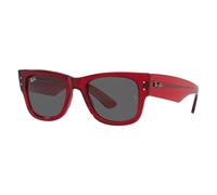Ray-Ban RB0840S Mega Wayfarer 6679B1 Men's Sunglasses Red Size 51