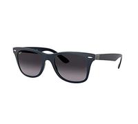 Ray-Ban Men's 0RB4195 63318G 52 Sunglasses, Matte Blue/Greygradientdarkgrey