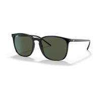Ray-Ban Men's 0RB4387 Sunglasses, Black, 56