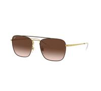 Ray - Ban Man RB3588 905513 Sunglasses Metal Brown Brown Squared Normal Shaded