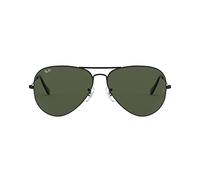 Ray-Ban Men's Aviator 2 Sunglasses, Black, 62 mm UK