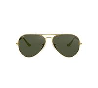 Ray-Ban Mens Aviator Large Metal Sunglasses, Gold (L0205 Gold), 58 mm UK