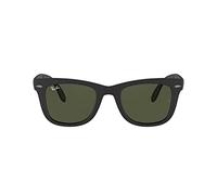Ray-Ban Sunglasses Folding Wayfarer 4105 Matt Black Green 601S