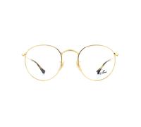 Round Metal Optical Frame - unisex - Ray-Ban - Glasses - Yellow - 50 MM - Accessories 50 MM