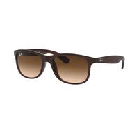 Ray-Ban Men's Gradient Andy RB4202-607313-55 Brown Wayfarer Sunglasses