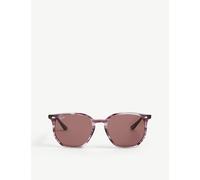 Ray-Ban Mens Ray-Ban Rb 4306 Hexagonal-Frame Nylon Sunglasses Red