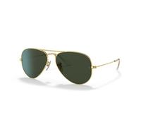 Ray-Ban Men's Rb3025 Aviator Large Metal Sunglasses, Arista, 58