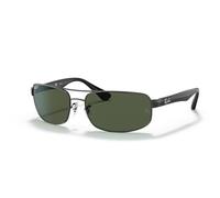 Ray-Ban Men's Rb3445 Sunglasses, Black (Grün), 61 mm UK