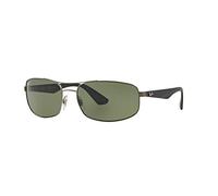 Ray-Ban Men's RB3527 Sunglasses, Matte Gunmetal (Matte Gunmetal), 61